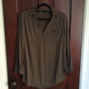Pine v-neck tunic